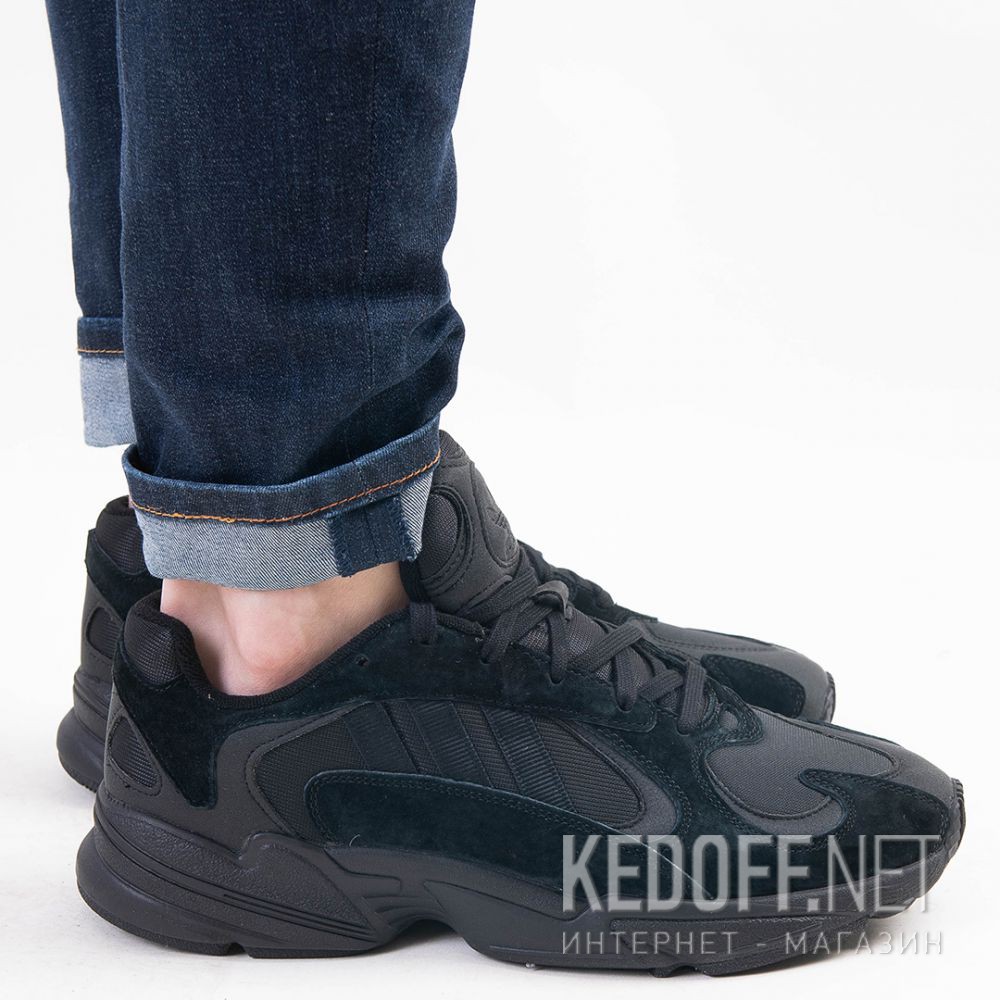 Buty do biegania męskie Adidas Yung I G27026 Czarne
