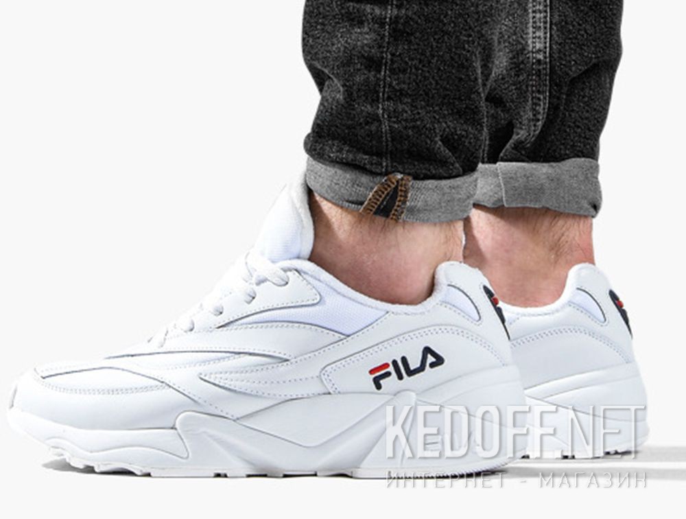 Dostawa Buty do biegania męskie Fila V94M Low 1010571 1FG White