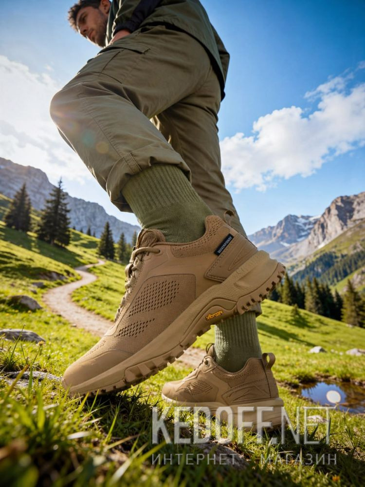 Męskie taktyczne buty Forester Low Beige Tactical Waterproof B24W001A-18FO Vibram Фото 10