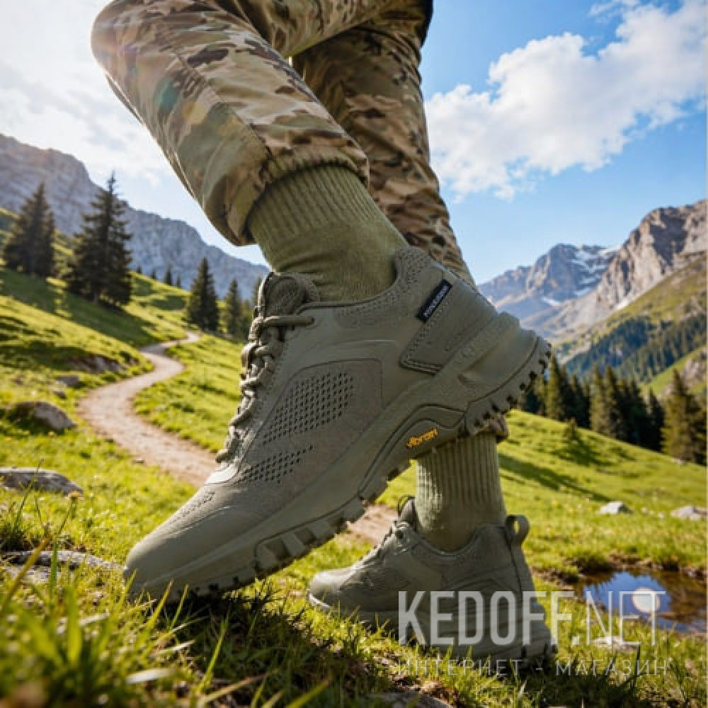 Dodaj do koszyka Męskie taktyczne buty Forester Low Khaki Tactical Waterproof B24W001A-17FO Vibram
