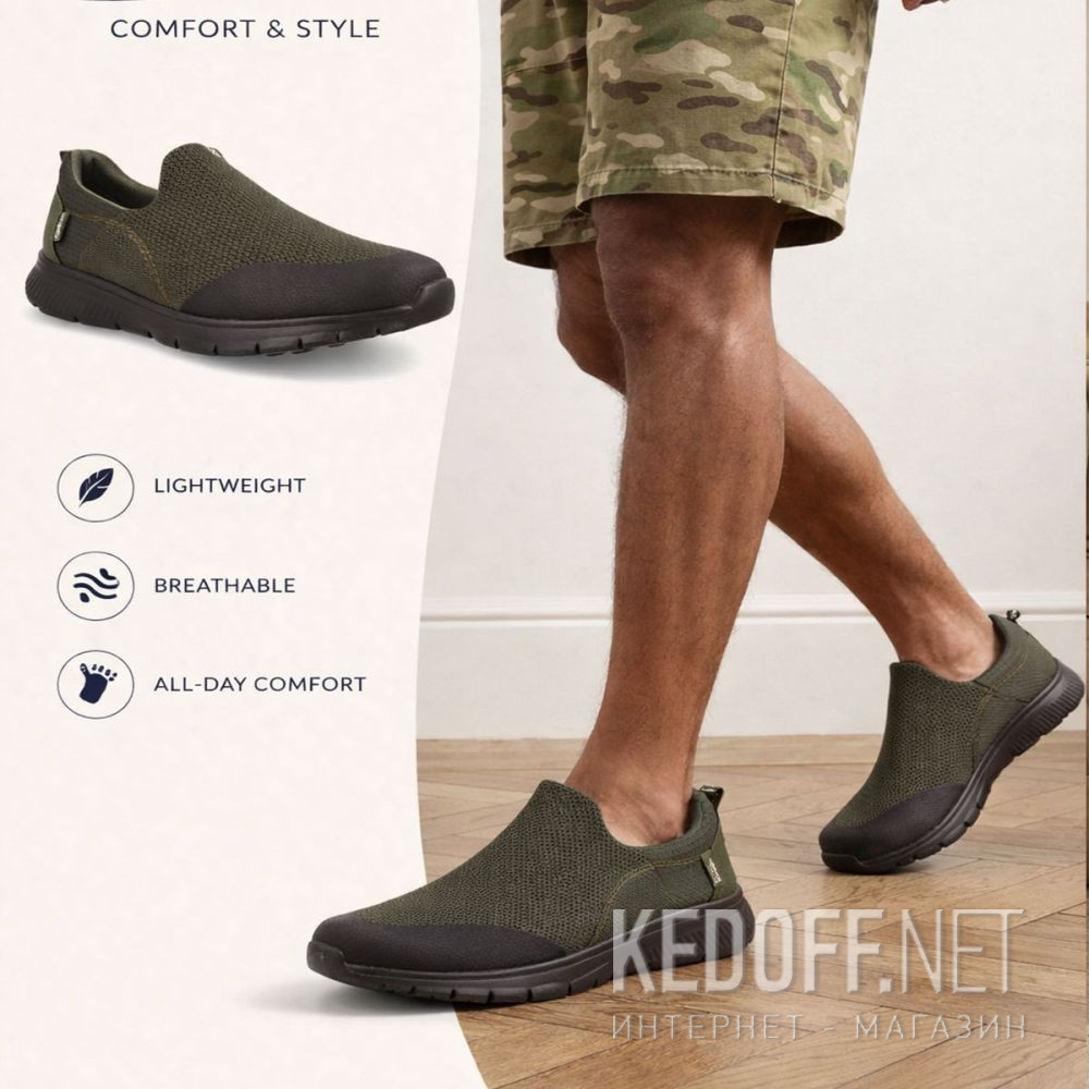 Męski tenisowki Las Espadrillas Krakers Comfort 209349-17 купить Украина