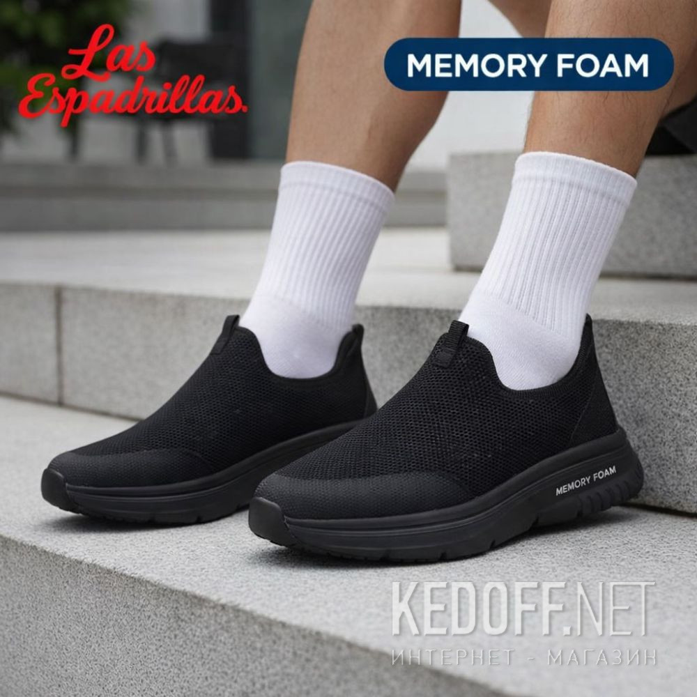 Dodaj do koszyka Męskie tenisowki Las Espadrillas Krakers Comfort 209349-27
