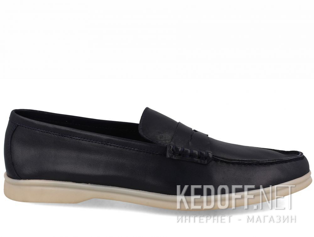 Оригинальные Męskie mokasyny Forester Alicante 3681-89 Navy Leather