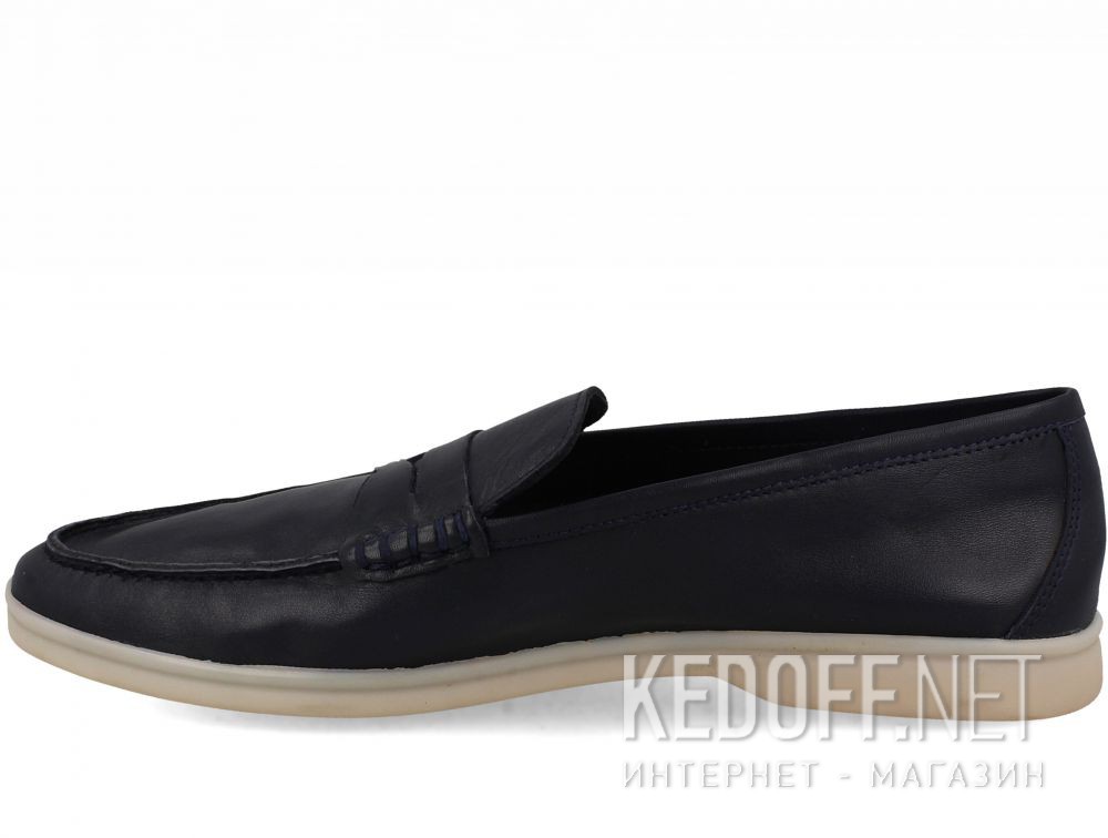 Męskie mokasyny Forester Alicante 3681-89 Navy Leather описание