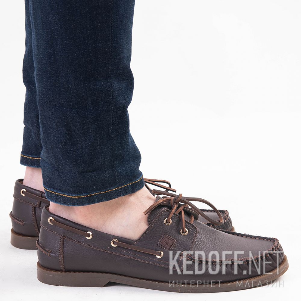 Męskie mokasyny Forester Mens Authentic Original 2-Eye Gold Line 4081-17 Фото 10