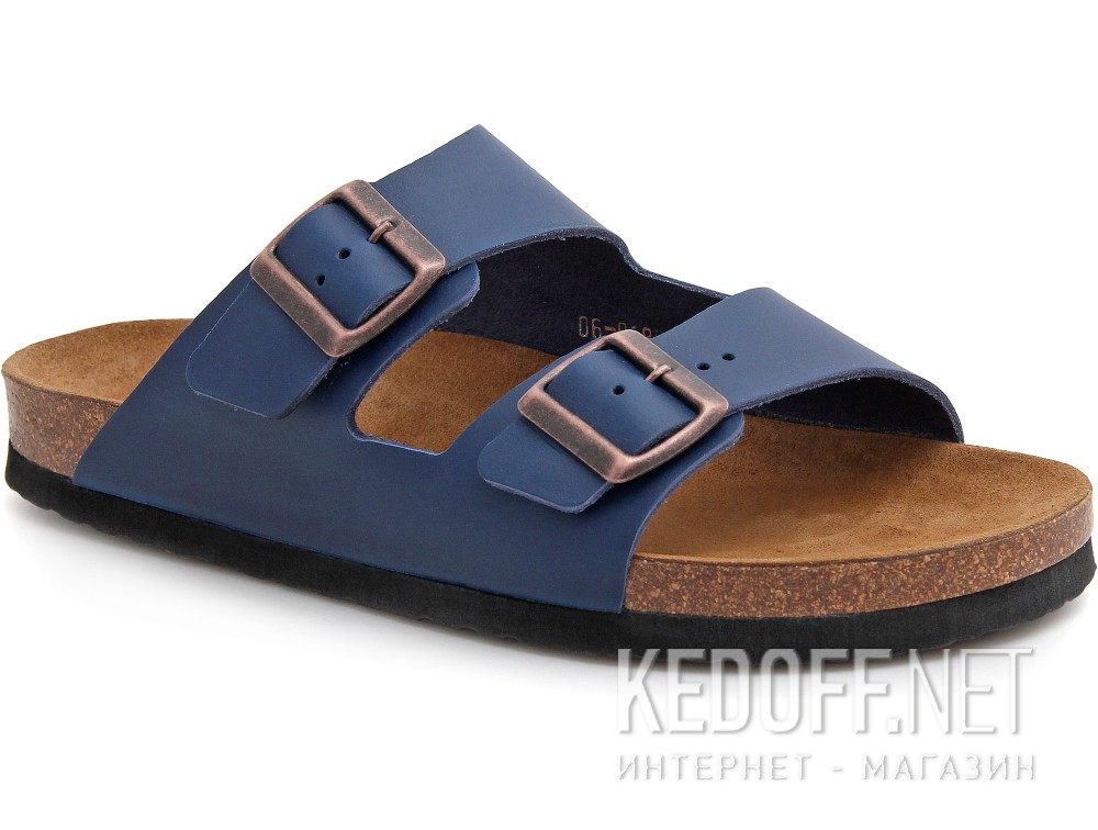 Dodaj do koszyka Męskie sandały Las Espadrillas 06-0189-004 unisex (bordowy/niebieski)