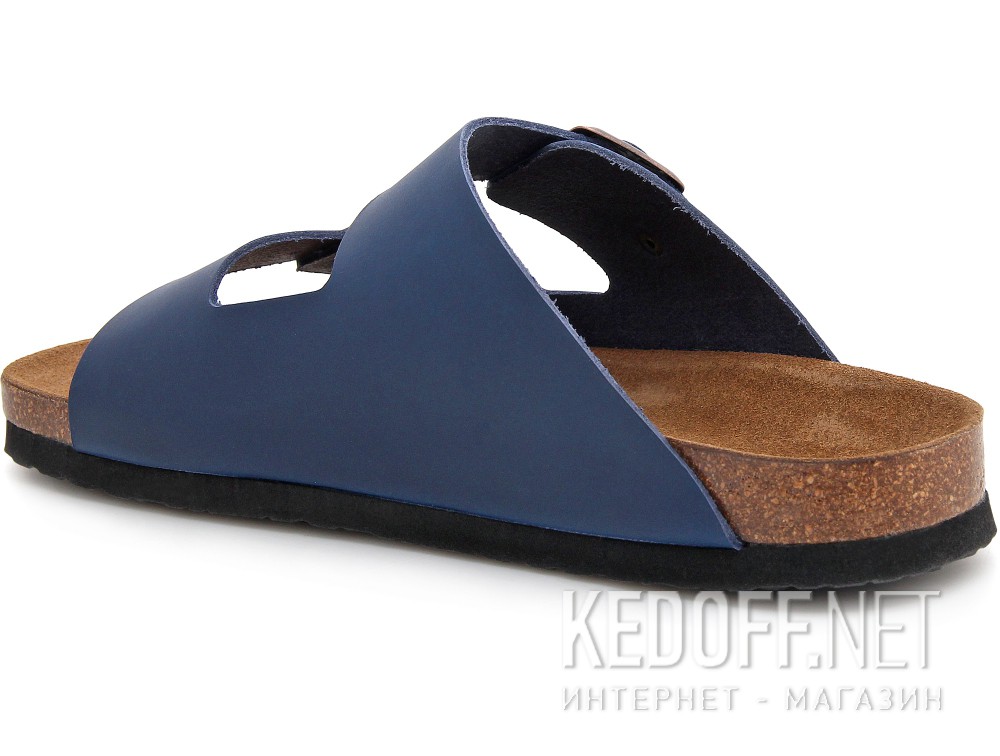 Męskie sandały Las Espadrillas 06-0189-004 unisex (bordowy/niebieski) купить Украина
