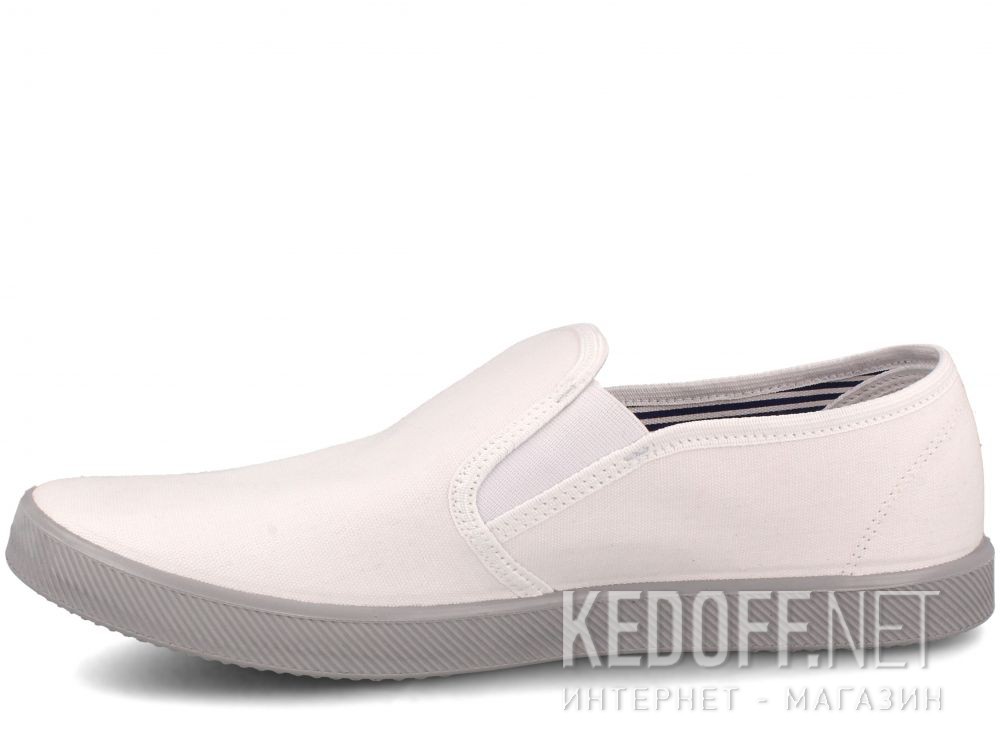 Цены на Męskie слипоны Las Espadrillas Eco Soft 6088-13 White