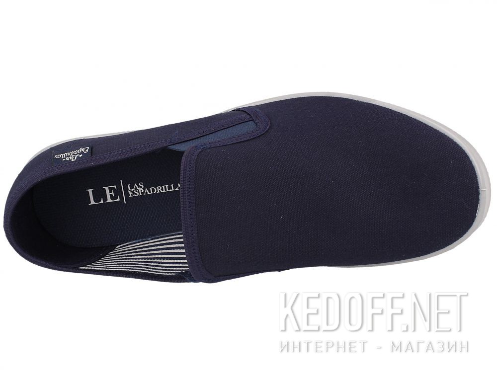 Цены на Męskie слипоны Las Espadrillas 6088-8937 Navy