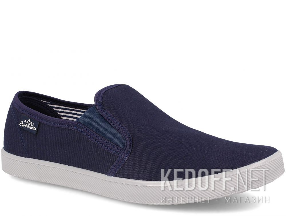 Dostawa Męskie слипоны Las Espadrillas 6088-8937 Navy