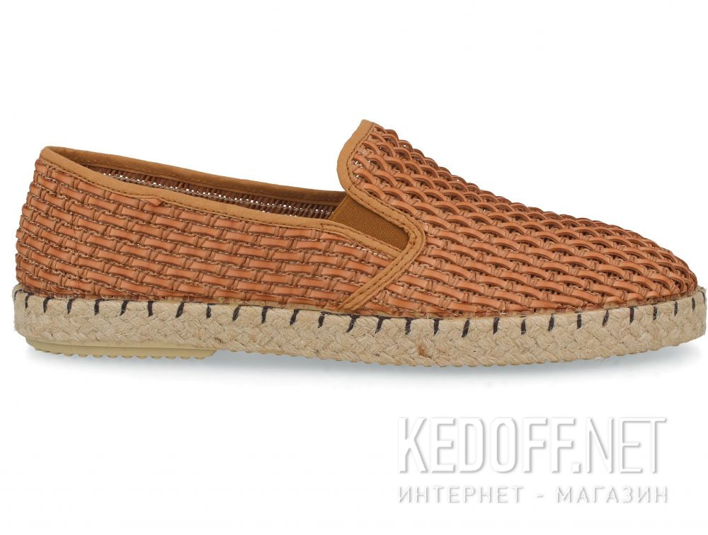 Męskie слипоны Las Espadrillas Cuero FV0102-04 Made in Spain купить Украина