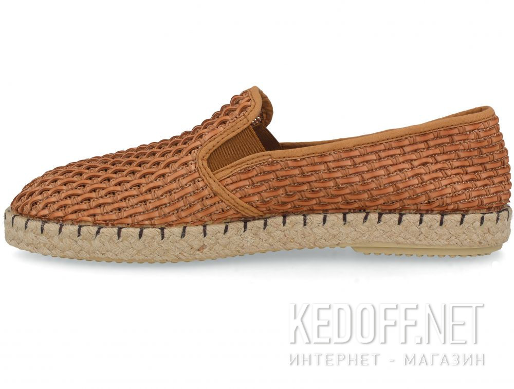 Оригинальные Męskie слипоны Las Espadrillas Cuero FV0102-04 Made in Spain
