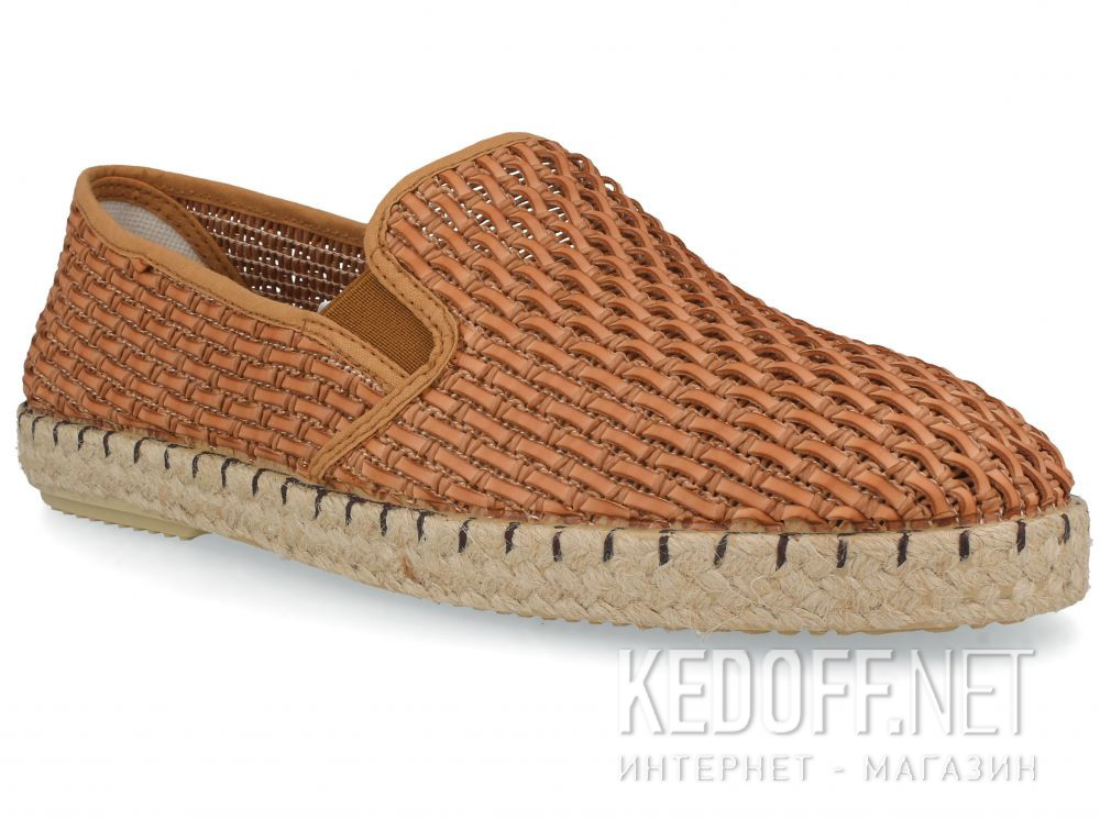Dodaj do koszyka Męskie слипоны Las Espadrillas Cuero FV0102-04 Made in Spain
