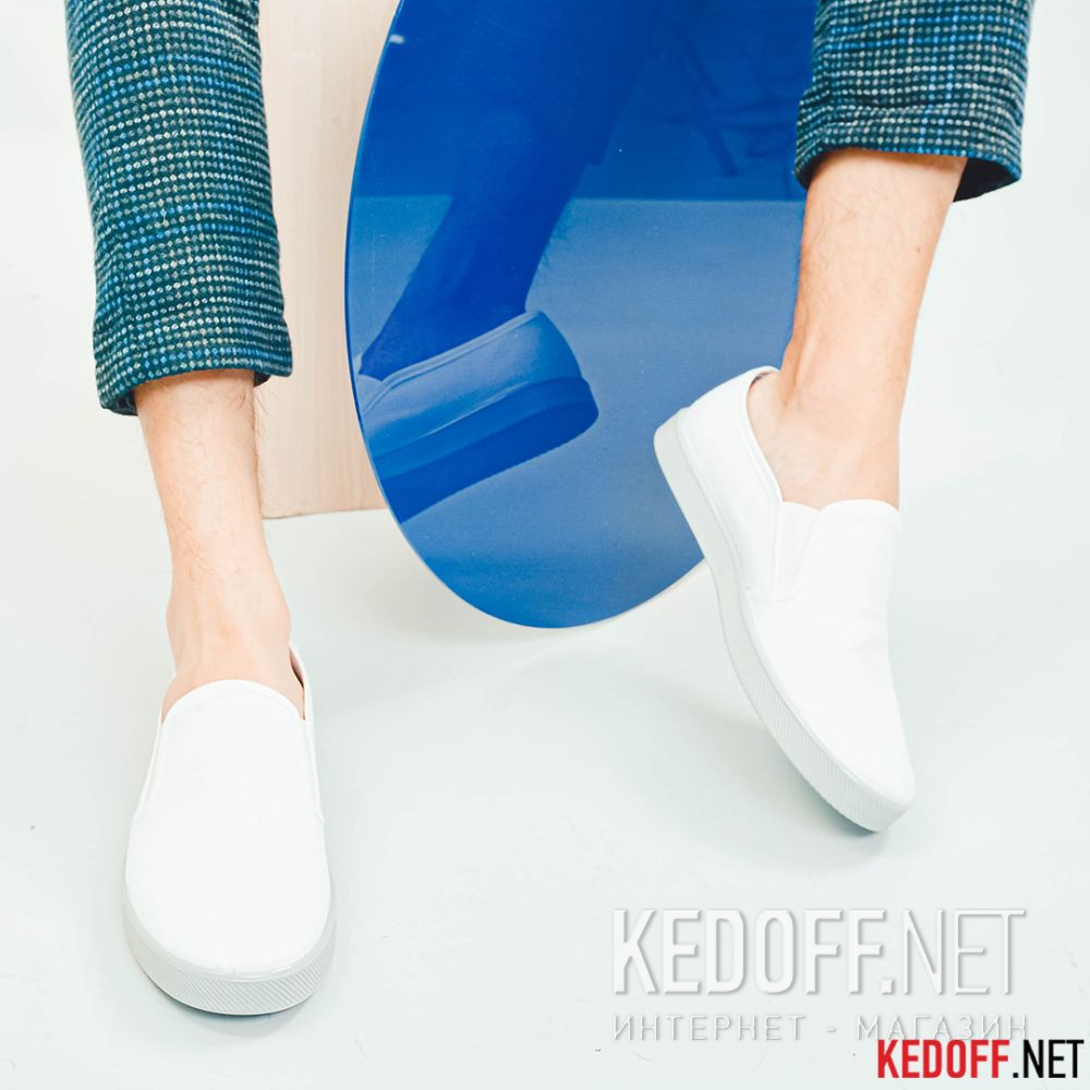 Dodaj do koszyka Męskie слипоны Las Espadrillas Eco Soft 6088-13 White