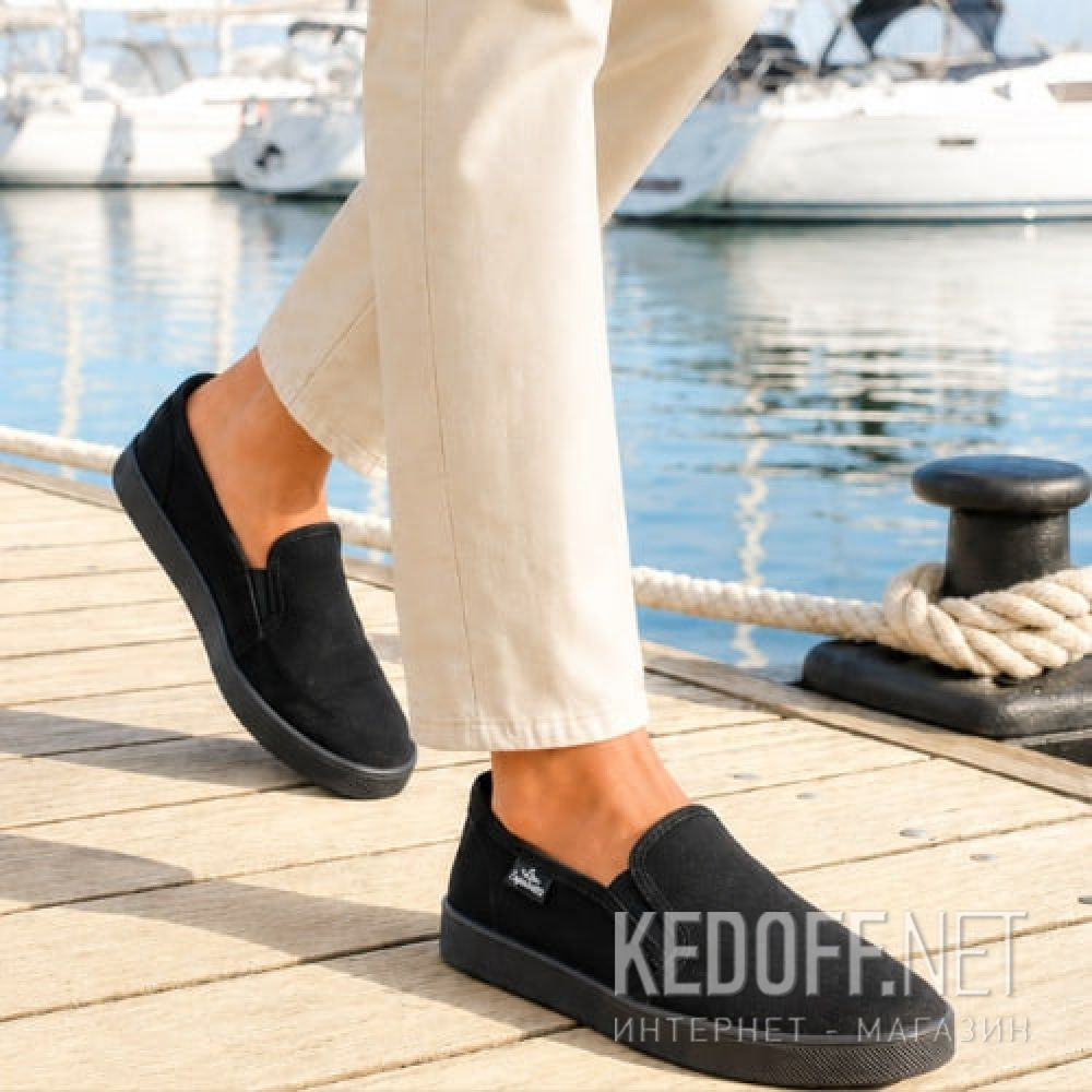Dodaj do koszyka Męskie слипоны Las Espadrillas Eco Soft 6088-27 Black