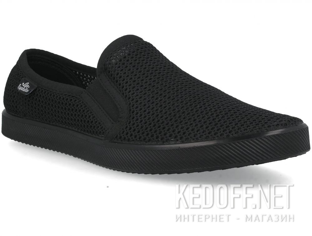 Męskie slip ons Las Espadrillas Mesh 6088-127 siateczka купить Украина