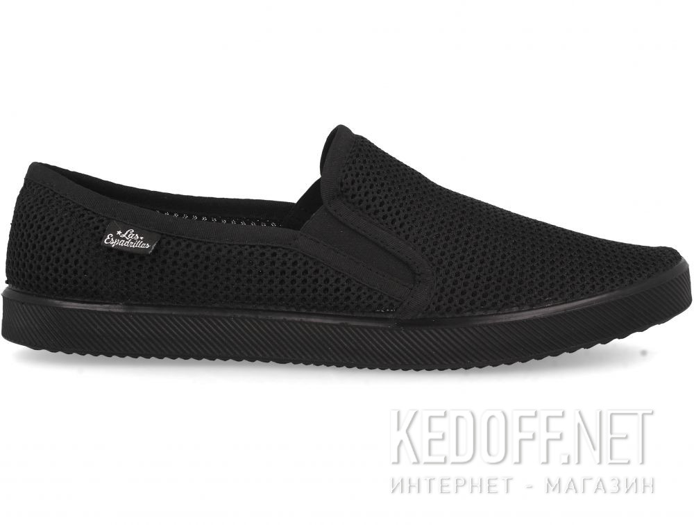 Оригинальные Męskie slip ons Las Espadrillas Mesh 6088-127 siateczka