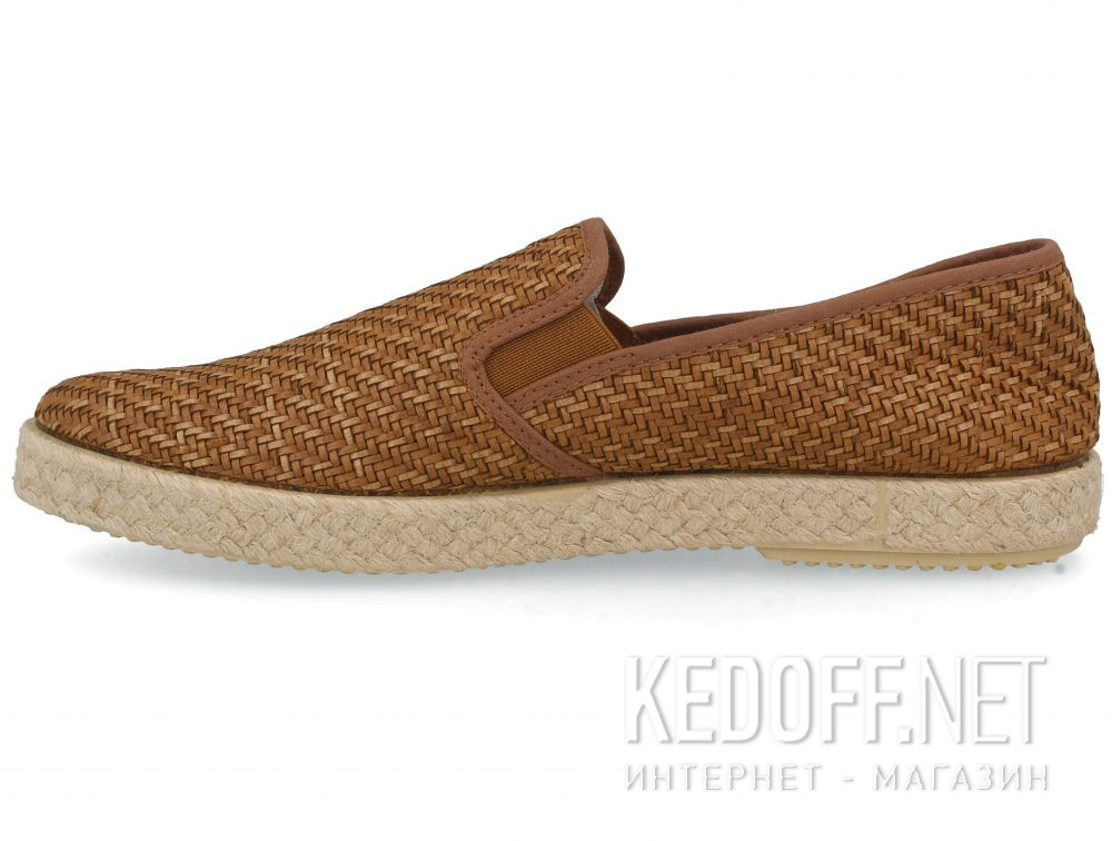 Оригинальные Męskie слипоны Las Espadrillas Taupe FV8120-45 Made in Spain