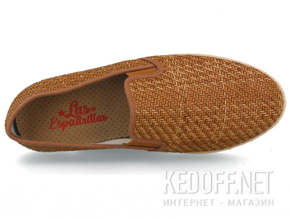Męskie слипоны Las Espadrillas Taupe FV8120-45 Made in Spain описание