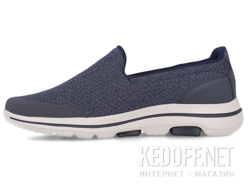 Męskie слипоны Skechers Go Walk 5 Sparrow Navy 55503NVY купить Украина