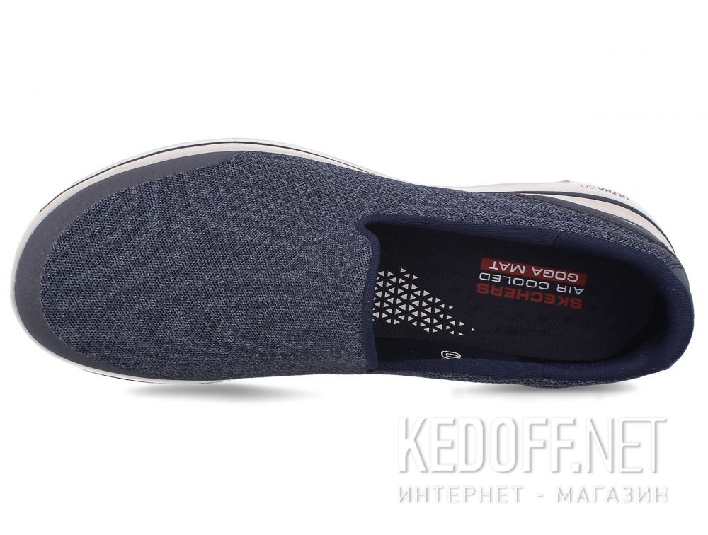 Męskie слипоны Skechers Go Walk 5 Sparrow Navy 55503NVY описание