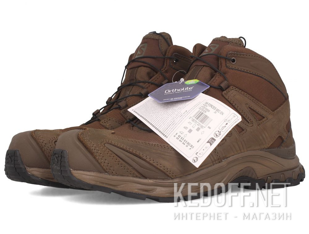 Dostawa Męskie buty taktyczne Salomon Xa Forces Mid 472210 Contagrip