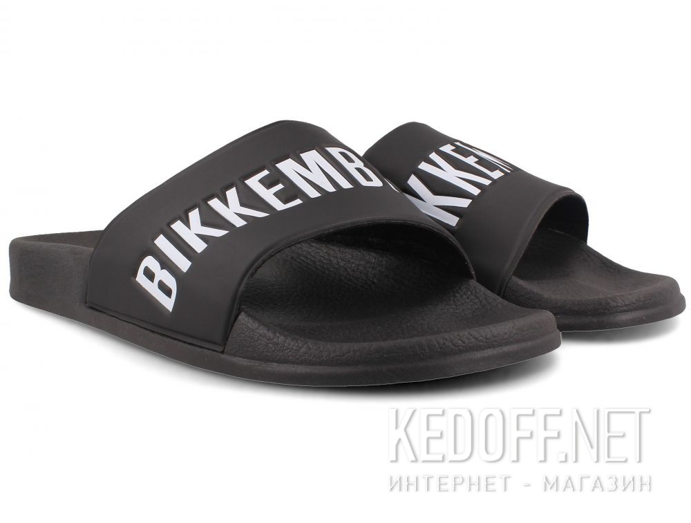 Оригинальные Męskie kapcie Dirk Bikkembergs Langhorn ER 652 108366-27 Black White
