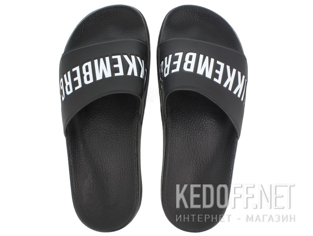 Dodaj do koszyka Męskie kapcie Dirk Bikkembergs Langhorn ER 652 108366-27 Black White