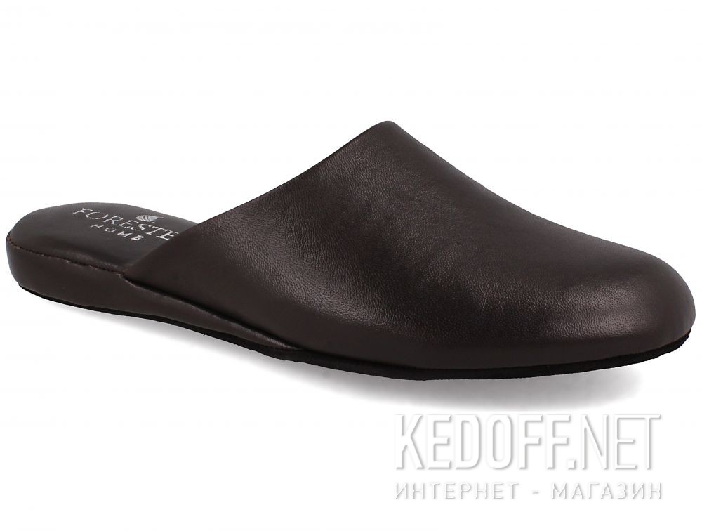 Męskie kapcie Forester Home 771-452 Dark Brown все размеры