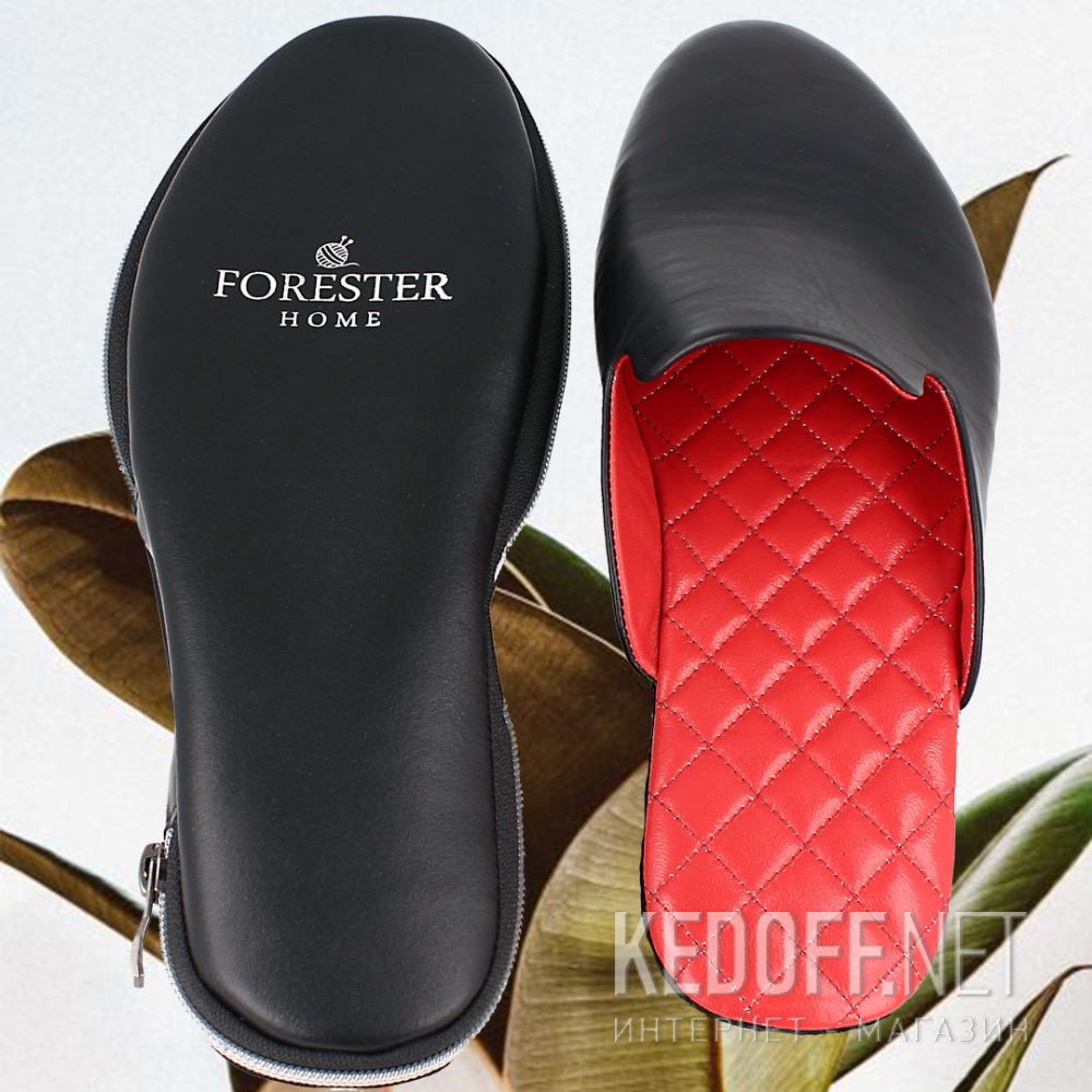 Dostawa Męskie kapcie torba Forester Home 641-27 Prezent