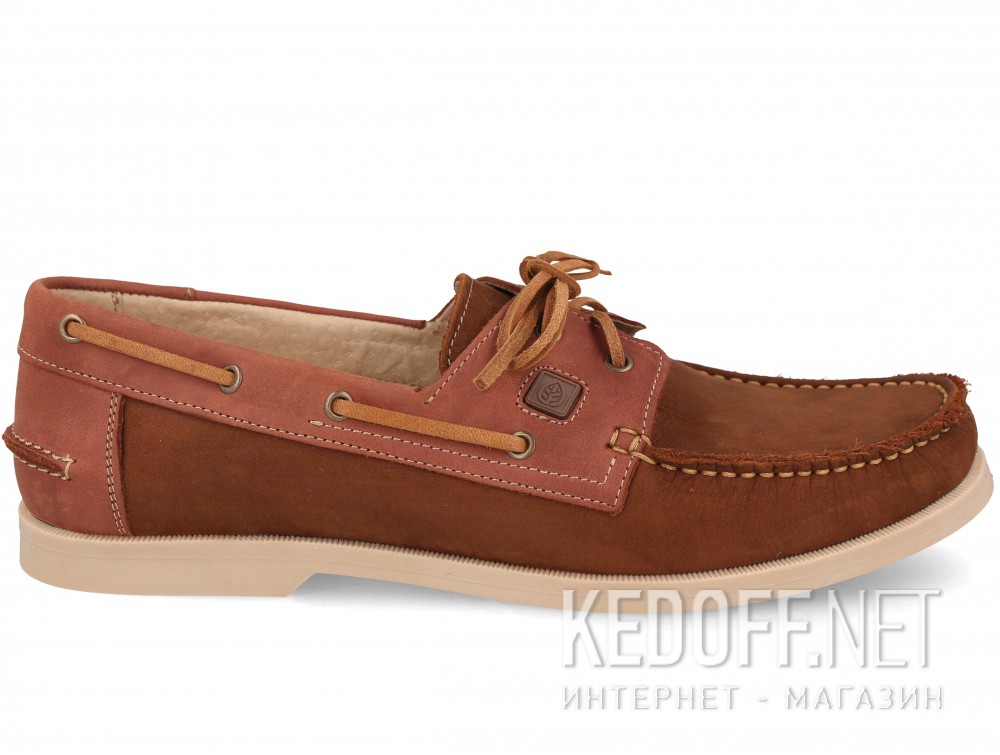 Męskie топсайдеры Forester 4068-45 (brązowy) купить Украина