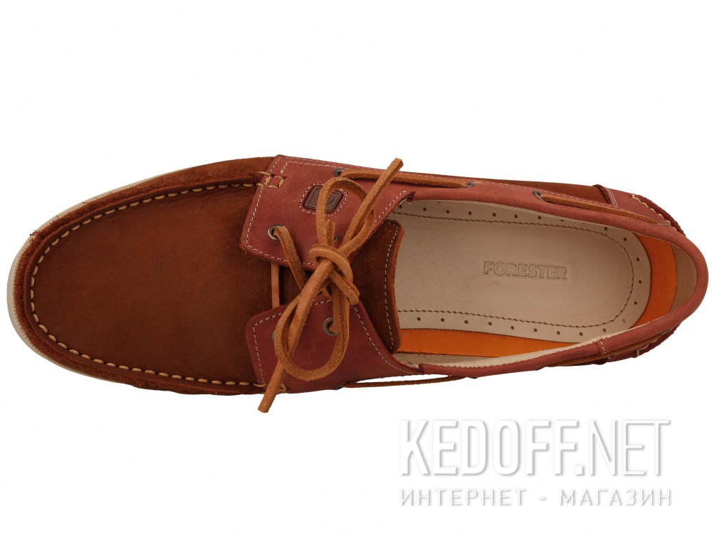 Męskie топсайдеры Forester 4068-45 (brązowy) описание