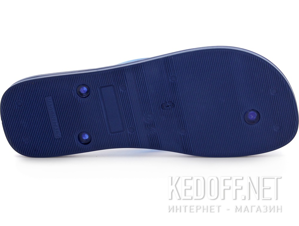 Оригинальные Męskie japonki Las Espadrillas 7223-89 Made in Italy (niebieski)