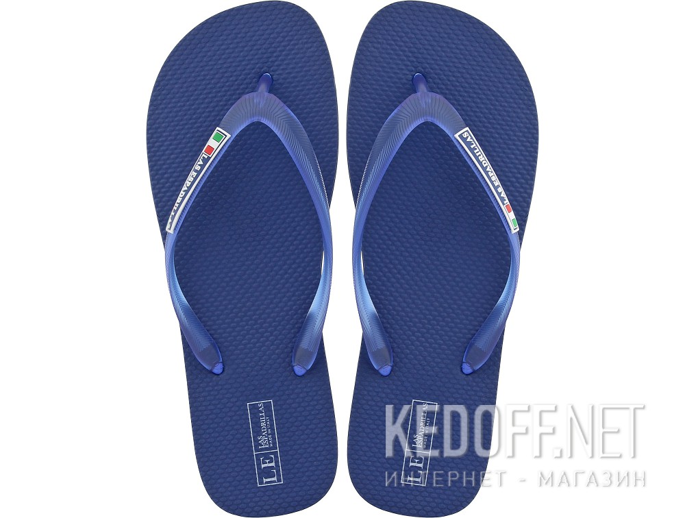 Dodaj do koszyka Męskie japonki Las Espadrillas 7223-89 Made in Italy (niebieski)