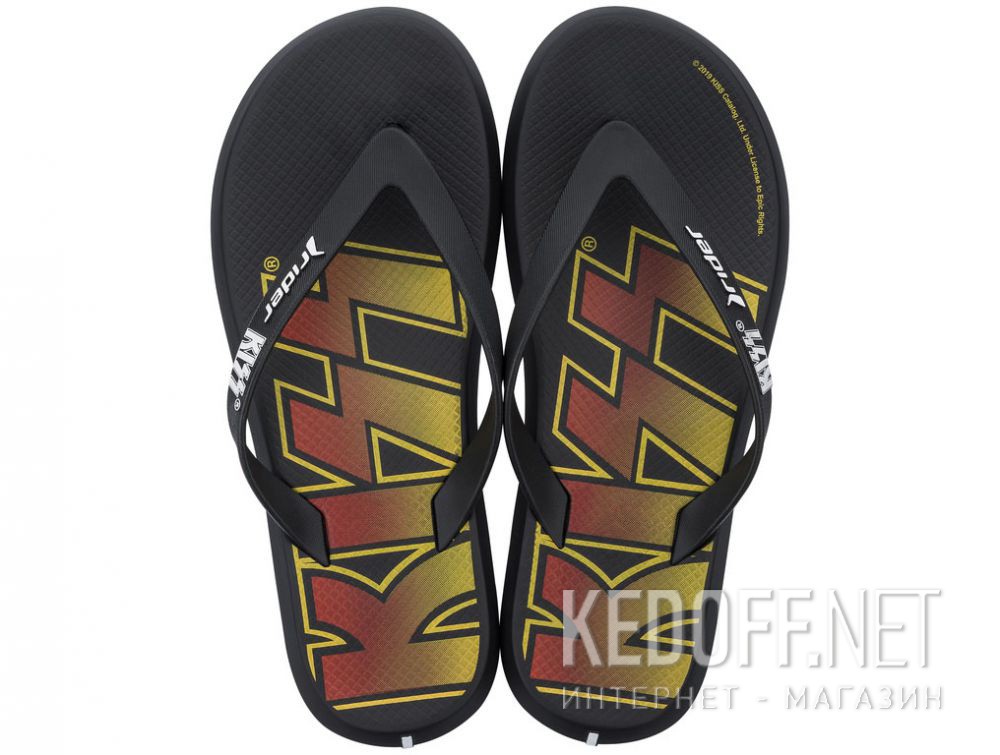Dodaj do koszyka Męskie klapki Rider City Thong Ad KISS AD 82808-20566