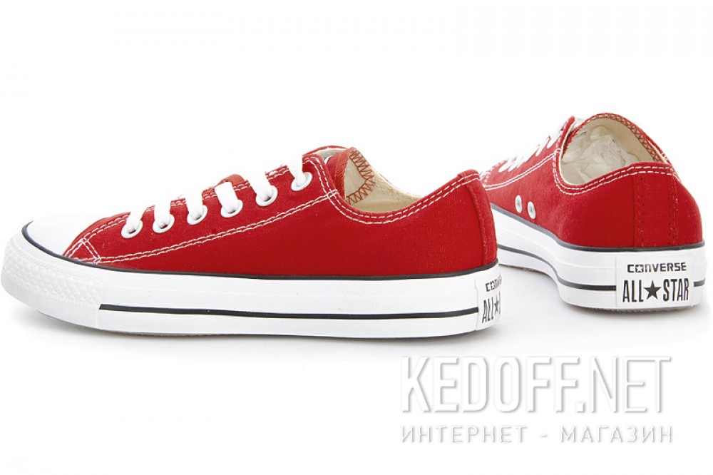 Trampki Converse Chuck Taylor All Star Ox M9696C unisex (Czerwony) описание