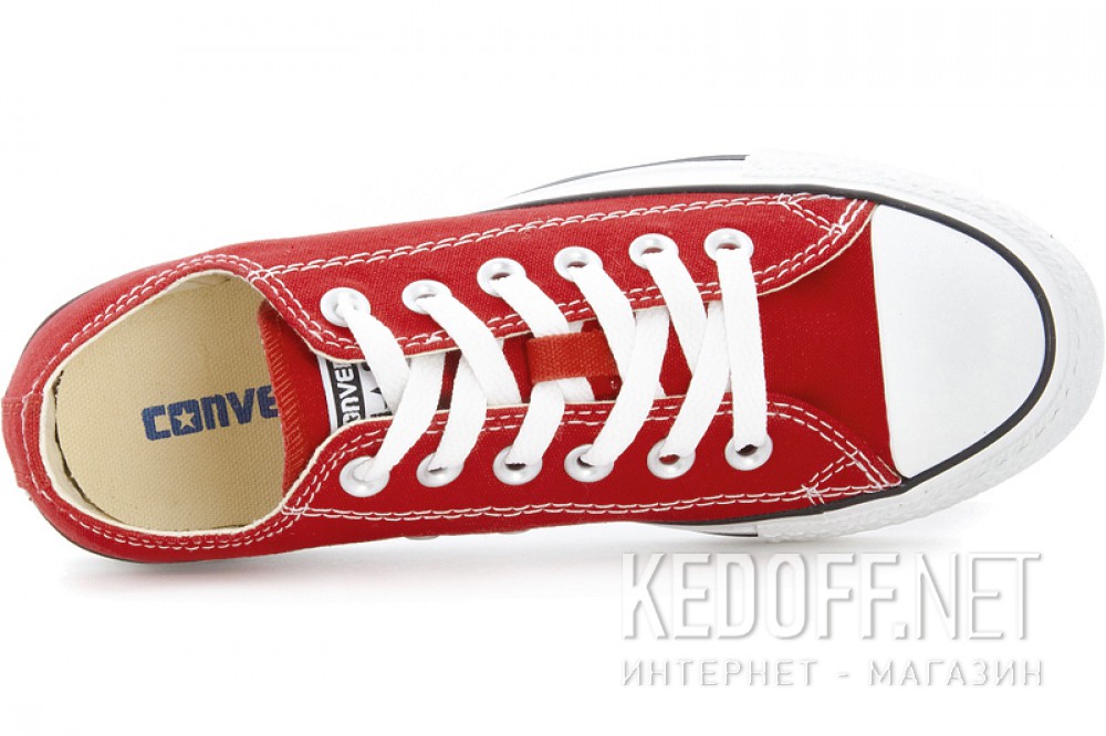 Trampki Converse Chuck Taylor All Star Ox M9696C unisex (Czerwony) доставка по Украине