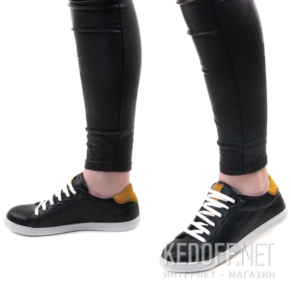Полукеды Las Espadrillas 20324-2721 (czarny/żółty) все размеры