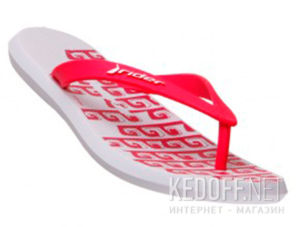 Цены на Klapki Rider R1 81561-20755 Made in Brasil (różowy/biały)