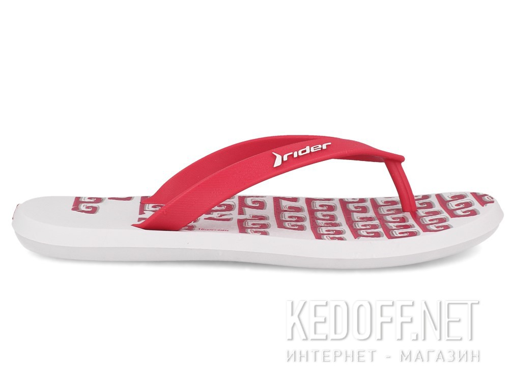 Klapki Rider R1 81561-20755 Made in Brasil (różowy/biały) описание