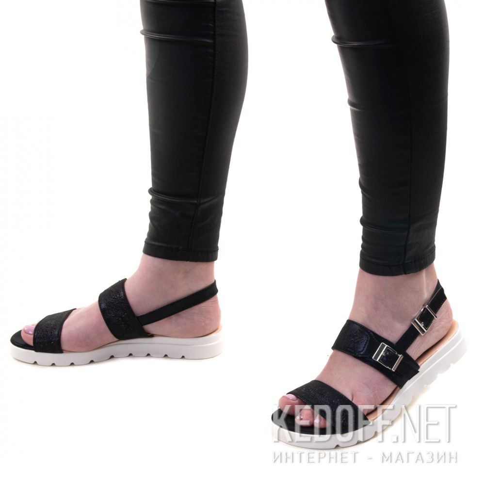 Sandały Las Espadrillas 020-F-2789 (ciemno-niebieski/czarny) все размеры