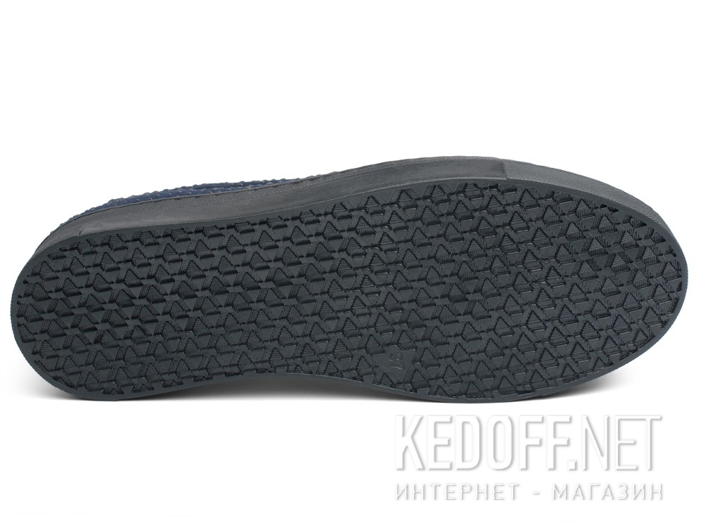 Damskie слипоны Las Espadrillas 6406-89 (ciemny niebieski) купить Украина