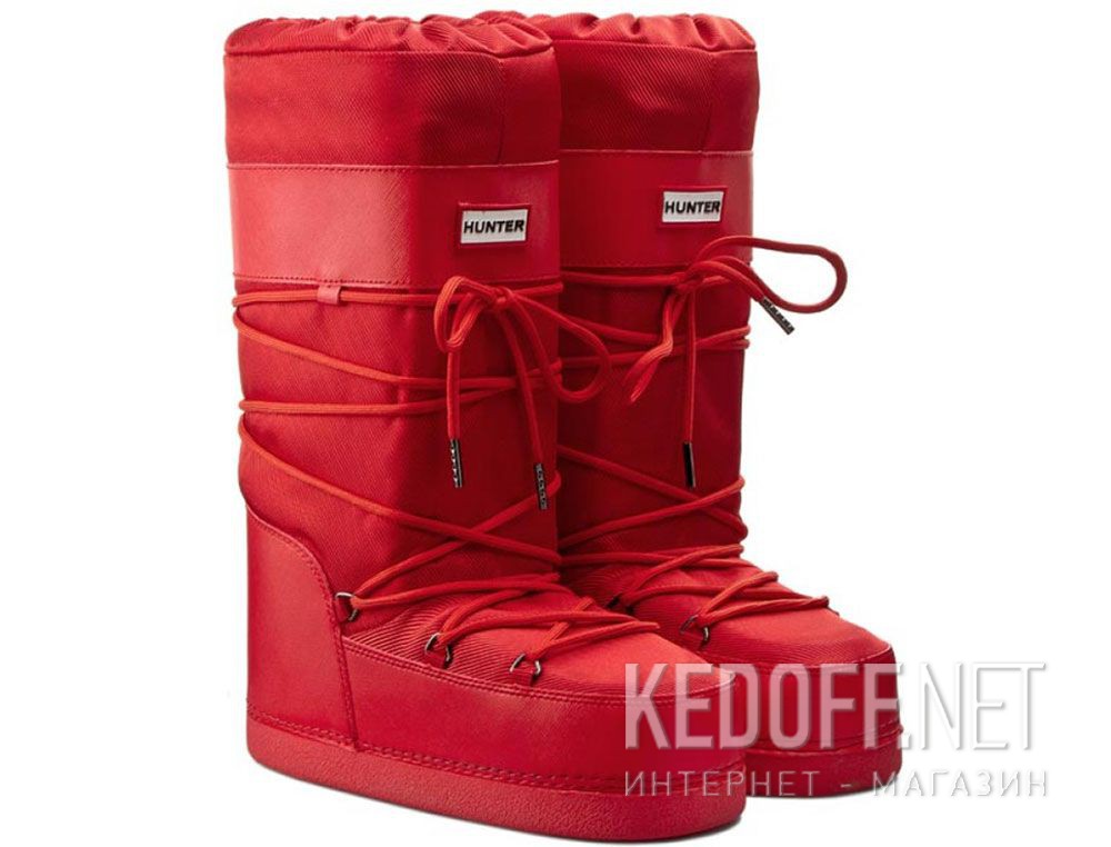 Сноубутсы Hunter Chatel W24357-47 (czerwony) купить Украина