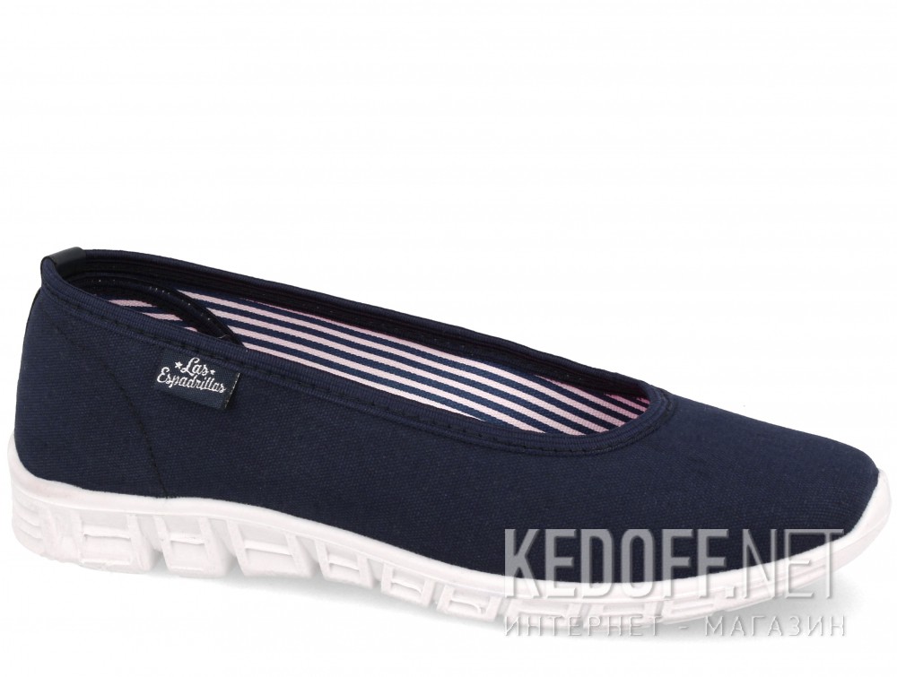 Оригинальные Baleriny Las Espadrillas 22636-89SP (niebieski)