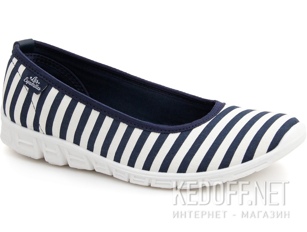Цены на Baleriny Las Espadrillas 22634-8913SP (niebieski/biały)