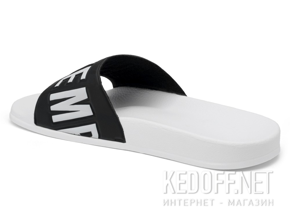 Оригинальные Kapcie Dirk Bikkembergs Sandal 108367-13 Made in Italy unisex (czarny/biały)