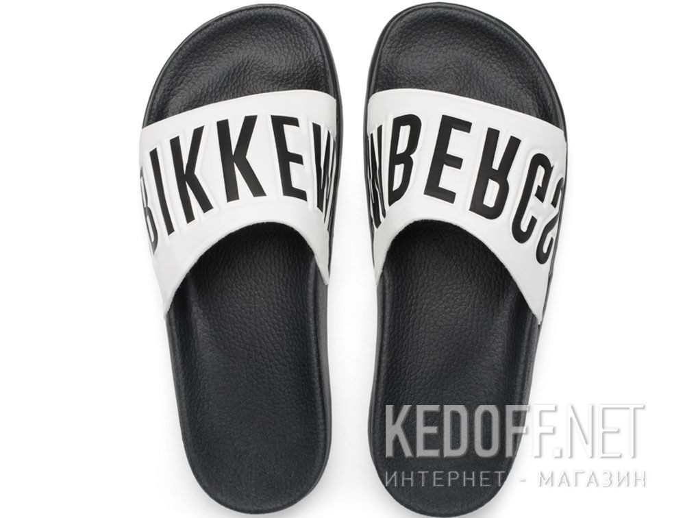 Dodaj do koszyka Kapcie Dirk Bikkembergs Langhorn BKE 108367-2713 Made in Italy (czarny/biały)