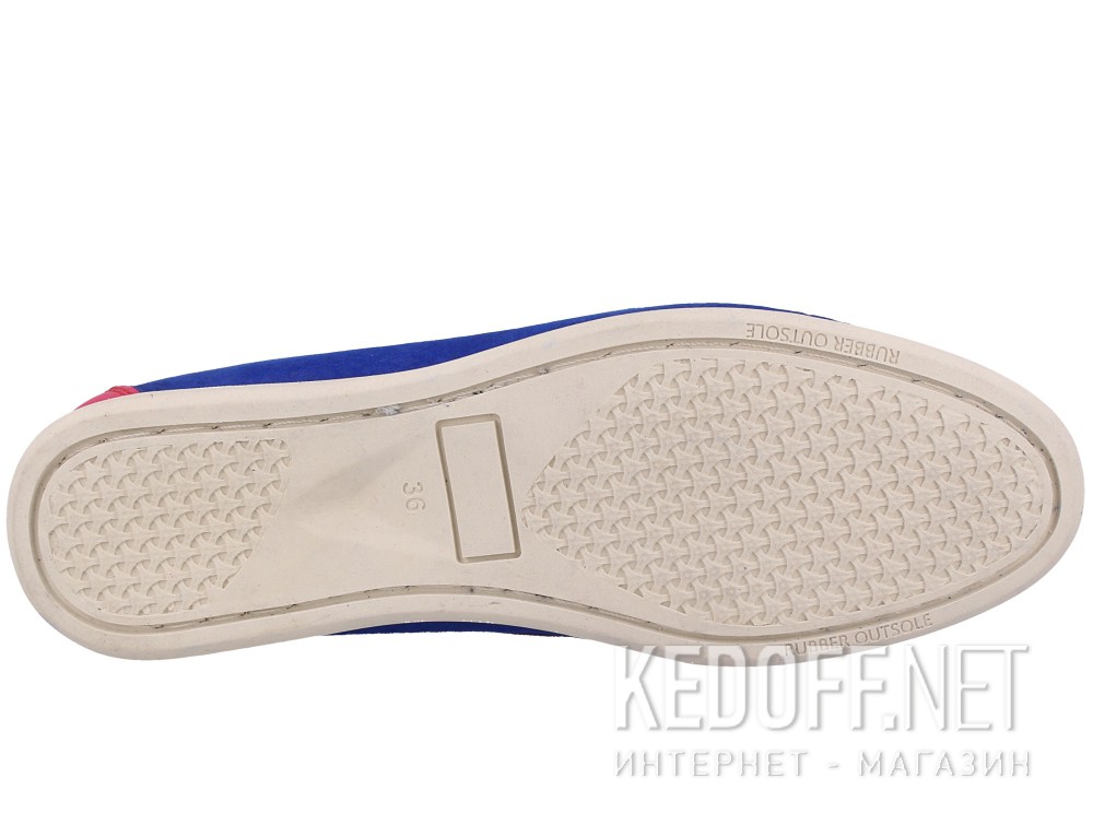 Damskie mokasyny Forester 6570-4013 (niebieski) описание