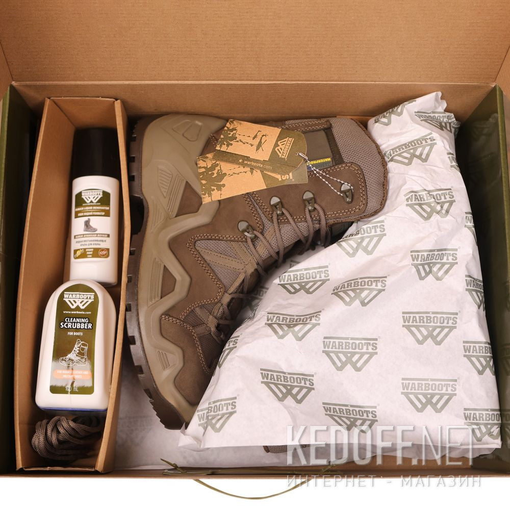 Męskie taktyczne buty Warboots SWAT KHK-1053 Waterproof -30° доставка по Украине